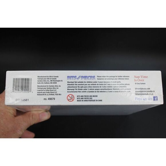 New Sealed Nap Time Is Over 1000 Piece Bits And Pieces Jigsaw Puzzle Complete - Picture 3 of 6